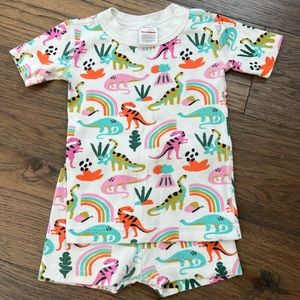 Rainbow Dinos Hanna Andersson PJ set